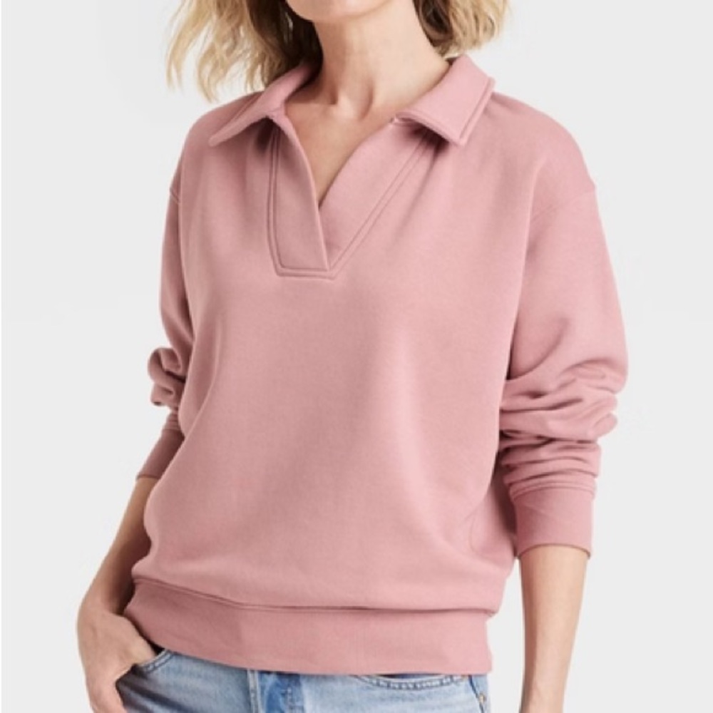 Universal Thread Leisure Studio Pink Sweater - image 1